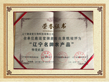 遼寧名牌農(nong) 產(chan) 品-鹿膠蟲草糕